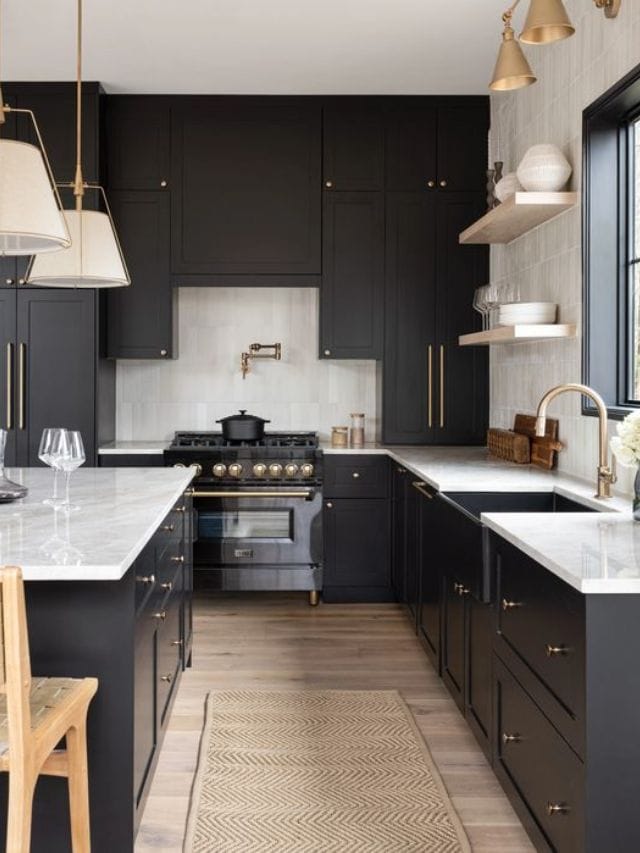 Best Dark Kitchen Cabinet Colors-Webstories- Cover