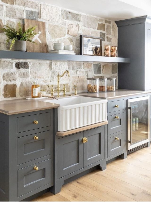 Country Kitchen Cabinet Colors-Webstories- Cover