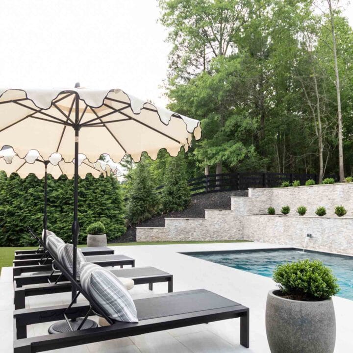 Image for Sleek Poolside With Clean Lines