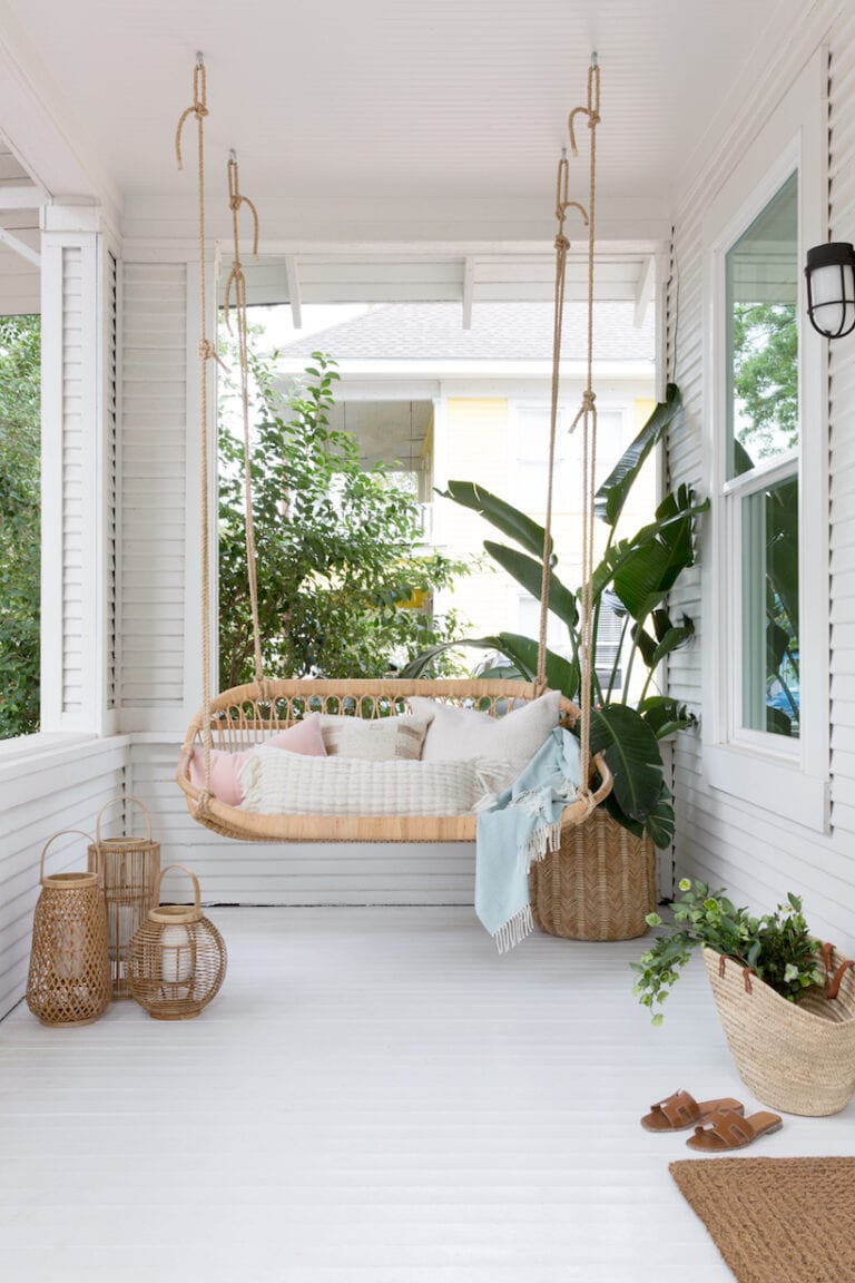 Coastal Front Porch Decor