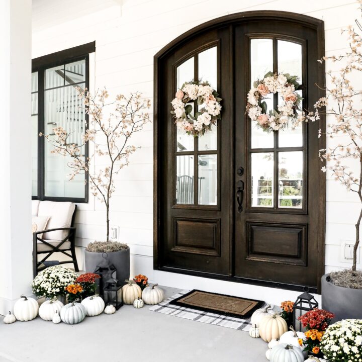 Image for Fall Wreath & Cherry Blossom Trees