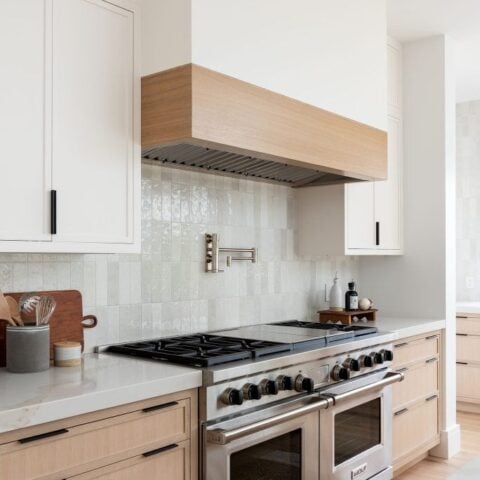 Image for Light Oak Cabinets With Black Hardware