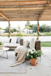 Outdoor Artificial Flower Arrangements | A Blissful Nest