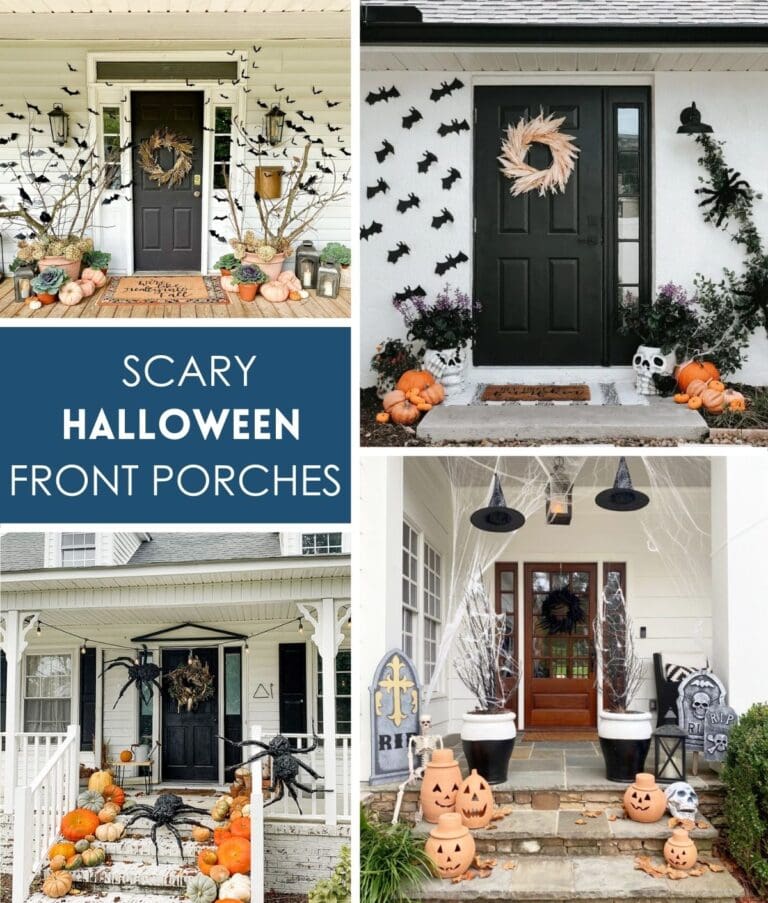 Scary Halloween Front Porch Ideas