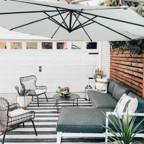 Image for Corner Seating & Oversized Umbrella