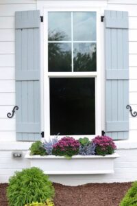 How To Make A Window Box With Artificial Flowers | A Blissful Nest
