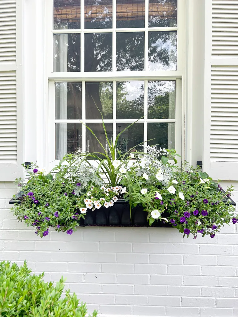 How To Make A Window Box With Artificial Flowers