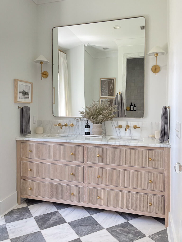 Beige Bathroom Decor | A Blissful Nest