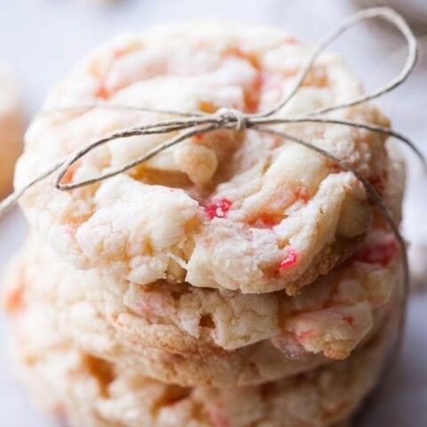 Image for White Chocolate Candy Cane Cookies