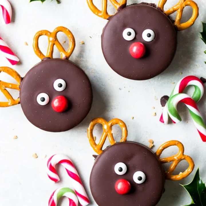 Image for Chocolate Marshmallow Rudolph Cookies