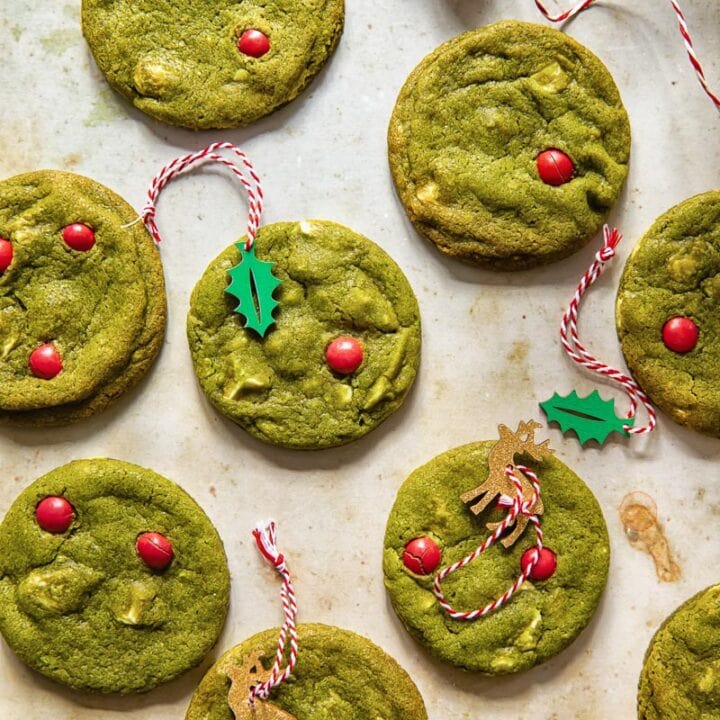 Image for White Chocolate Matcha Cookies