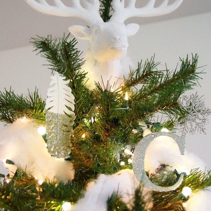 Image for White Deer With Sparkling Antlers