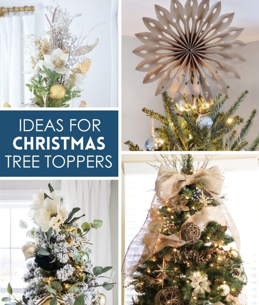 Ideas For Christmas Tree Toppers A Blissful Nest