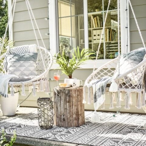 Image for Hanging Macrame Chairs