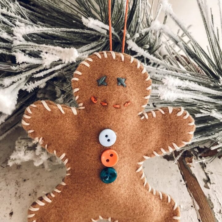 Image for Gingerbread Felt Ornament