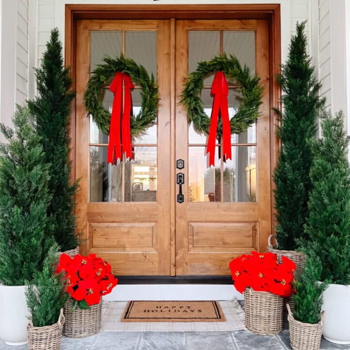 Image for Wreaths & Bold Red Ribbons