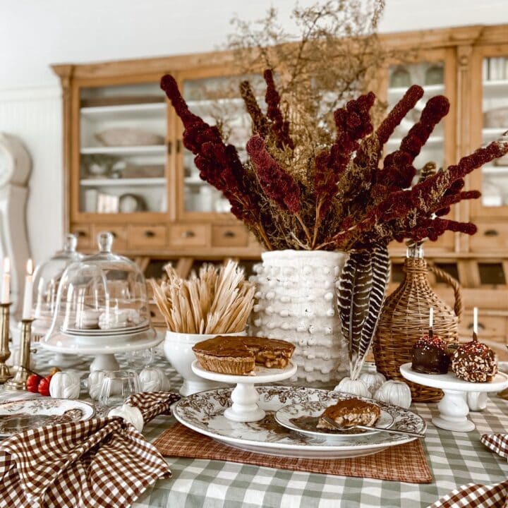 Image for Gingham & Rich Wood Tones