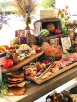 Thanksgiving Buffet Table Decorating Ideas | A Blissful Nest