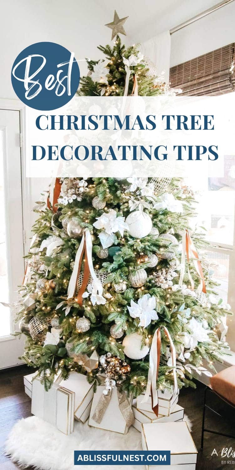 Christmas Tree Decorating Tips | A Blissful Nest