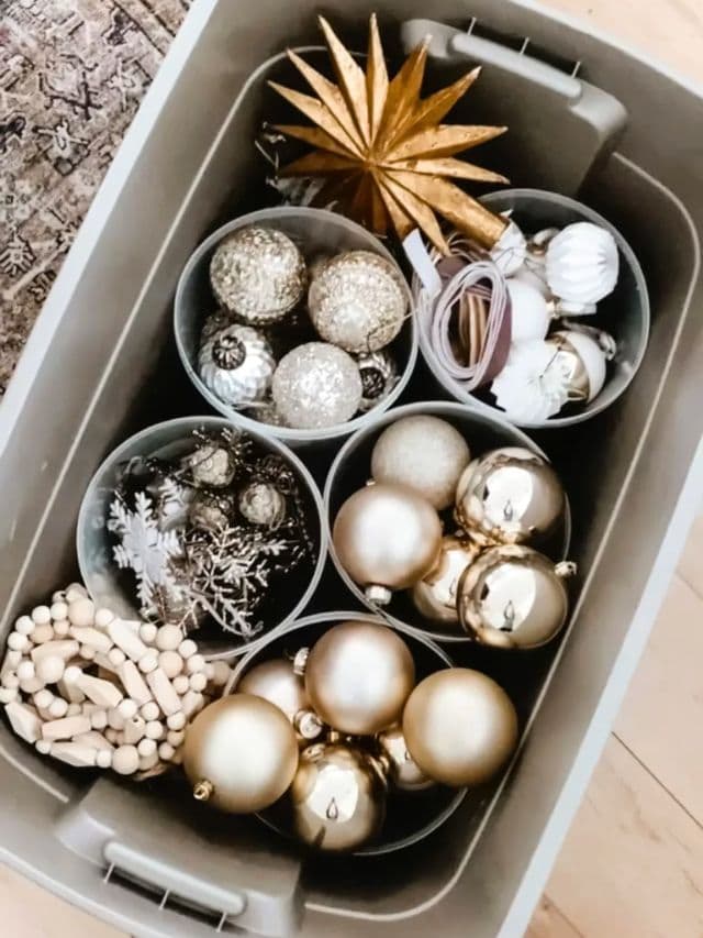 How To Organize Christmas Decorations-Webstories- Cover