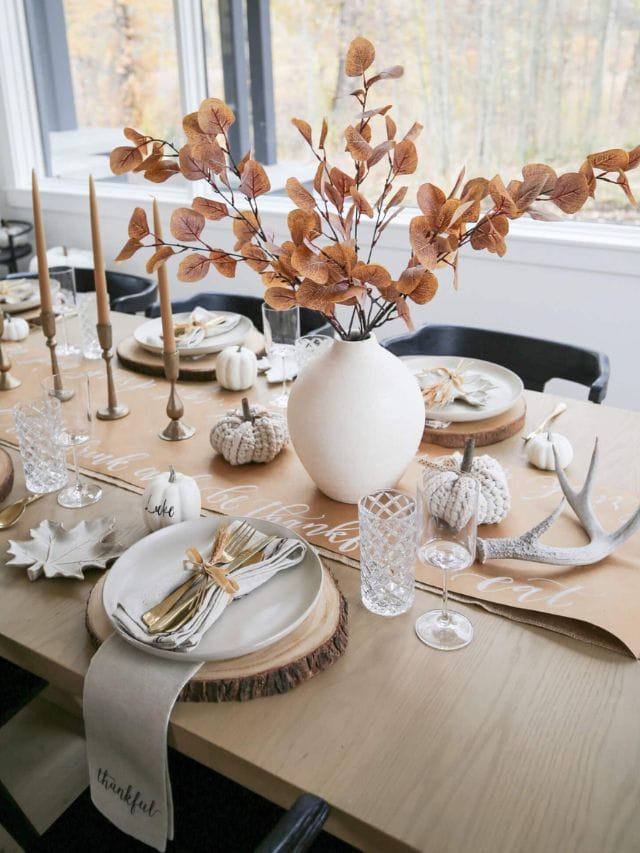 Modern Thanksgiving Table Decor-Webstories- Cover