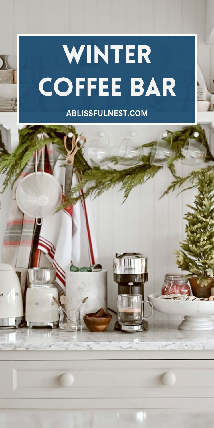 Winter Coffee Bar | A Blissful Nest