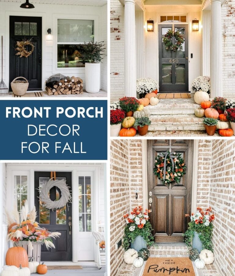 Front Porch Decor For Fall