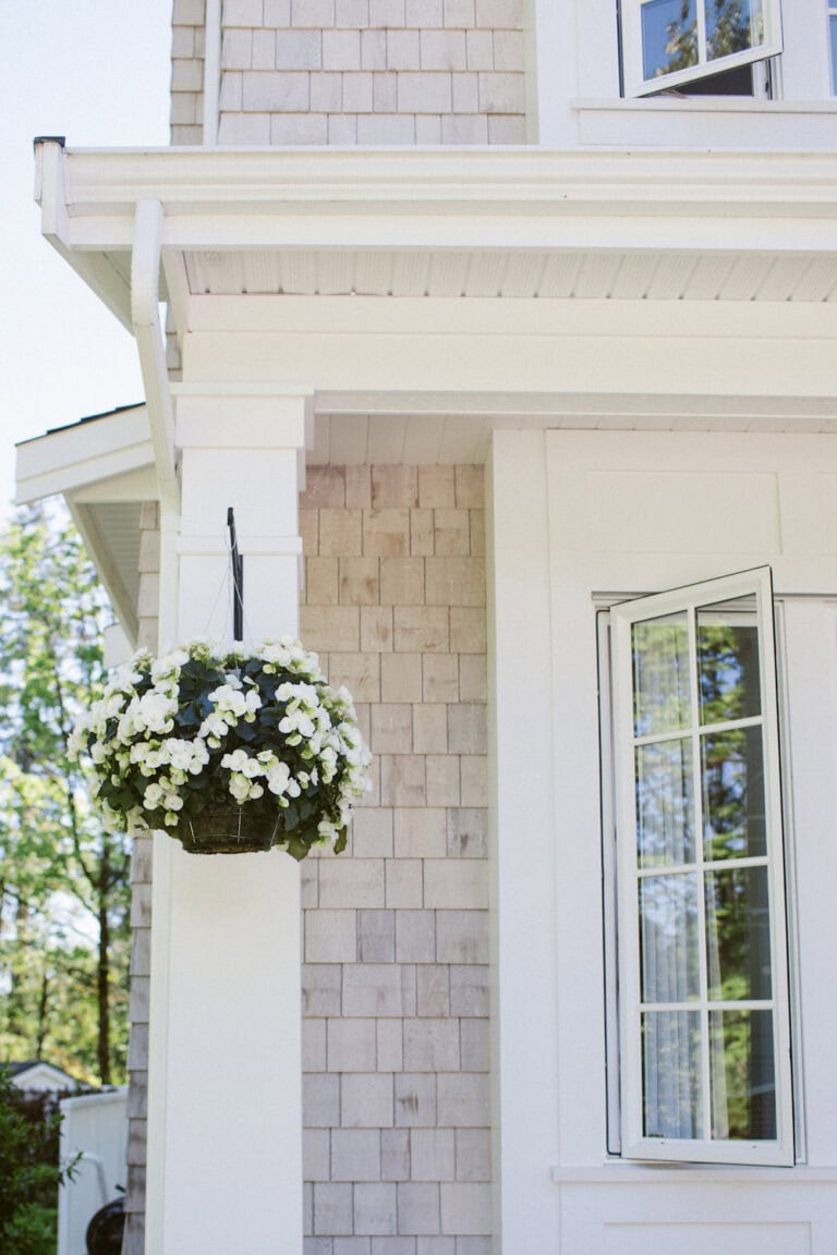 Hanging Flower Pots With Artificial Flowers - A Blissful Nest