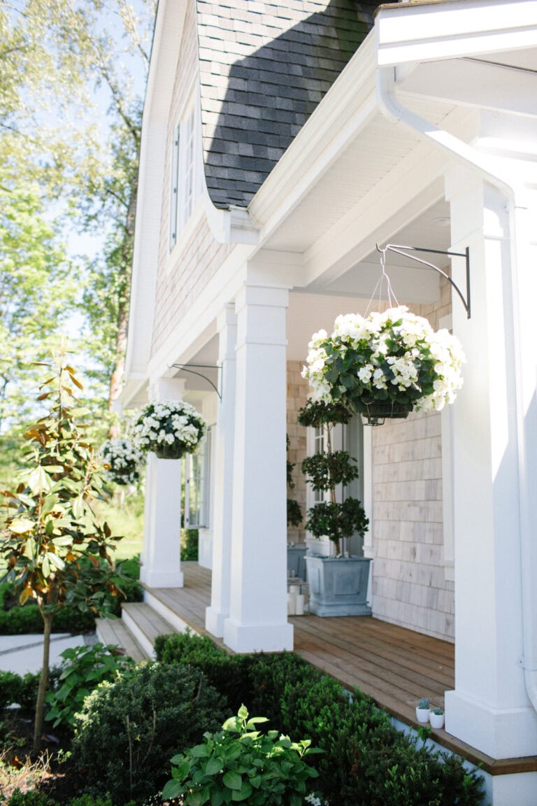 Hanging Flower Pots With Artificial Flowers