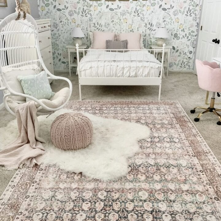 Image for Personalized Name with Floral Wallpaper