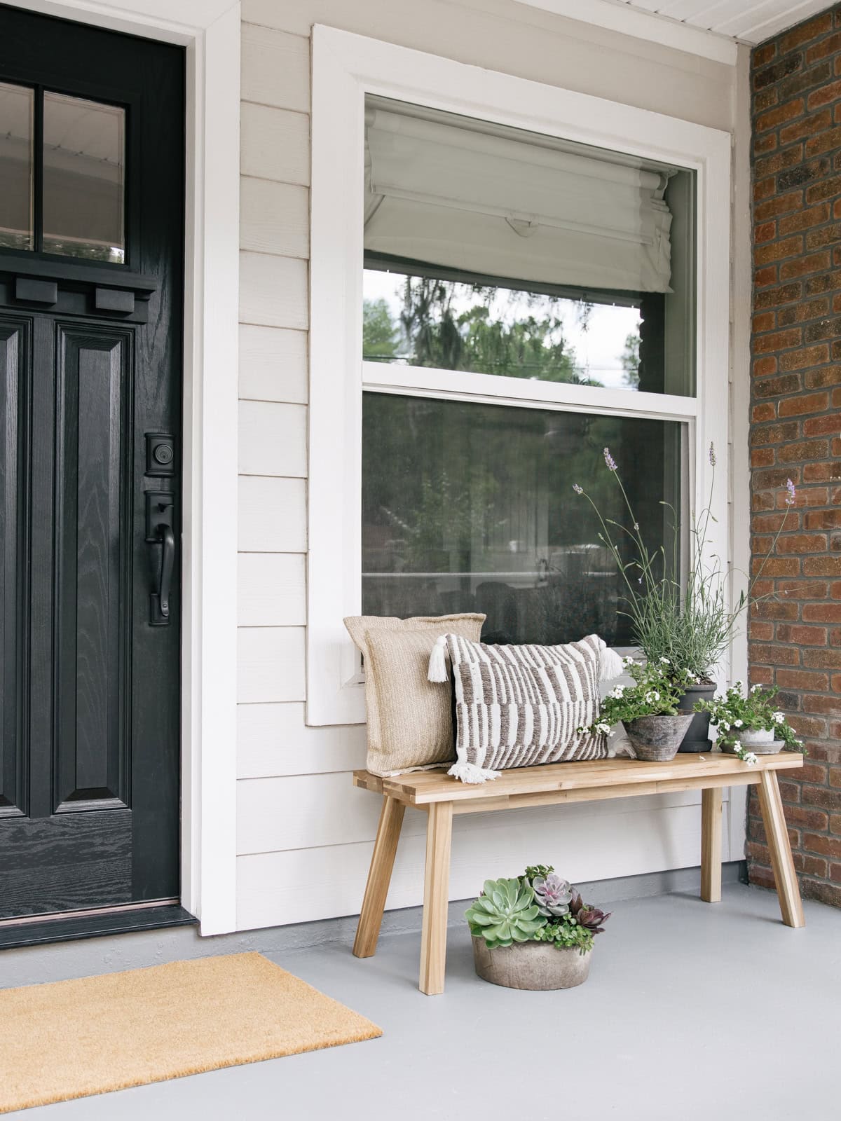 Simple Front Porch Decorating Ideas