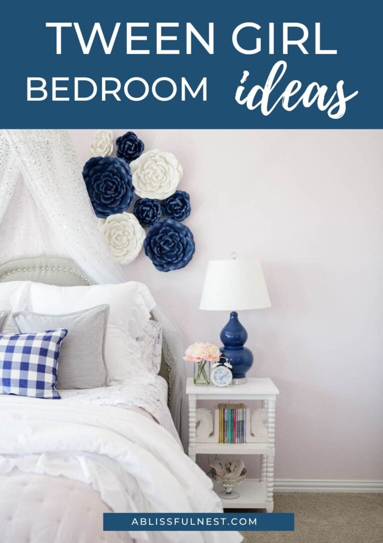 Tween Girl Bedroom Ideas | A Blissful Nest