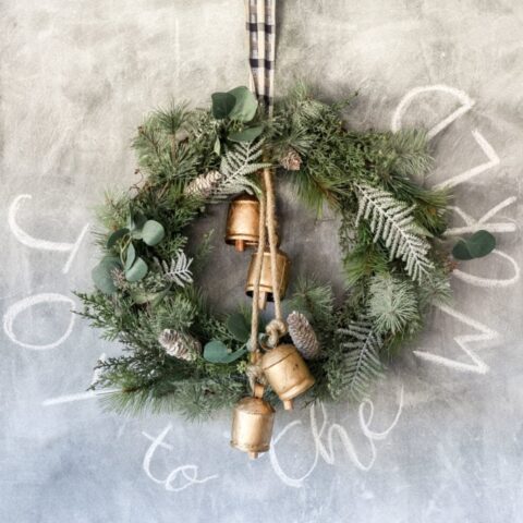 Image for Brass Bells + Cute Plaid Ribbon
