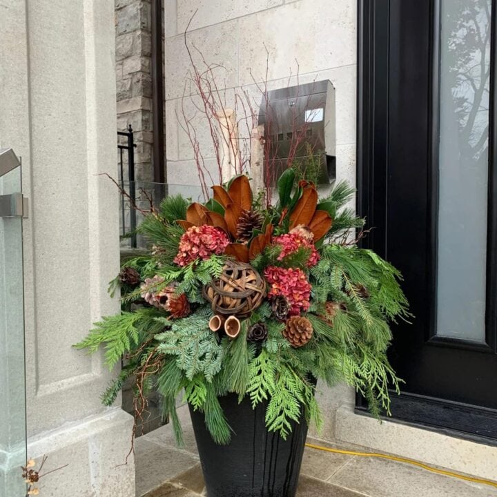 Image for Mixed Florals & Rustic Pinecones