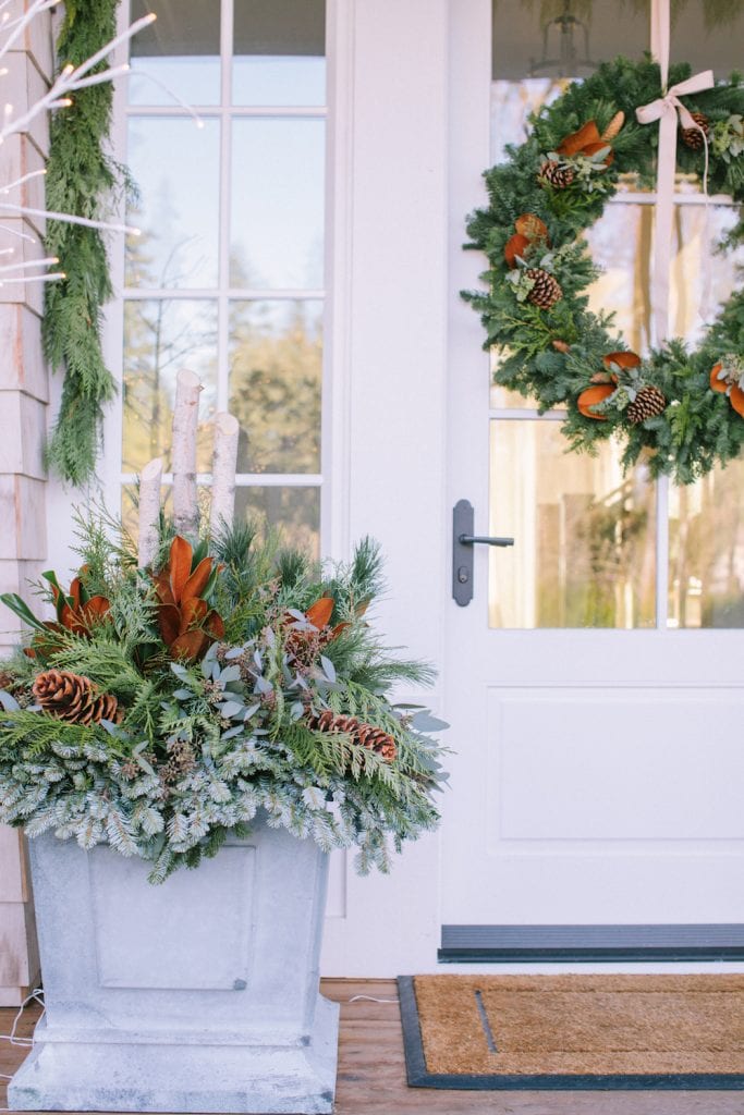 Winter Porch Decor