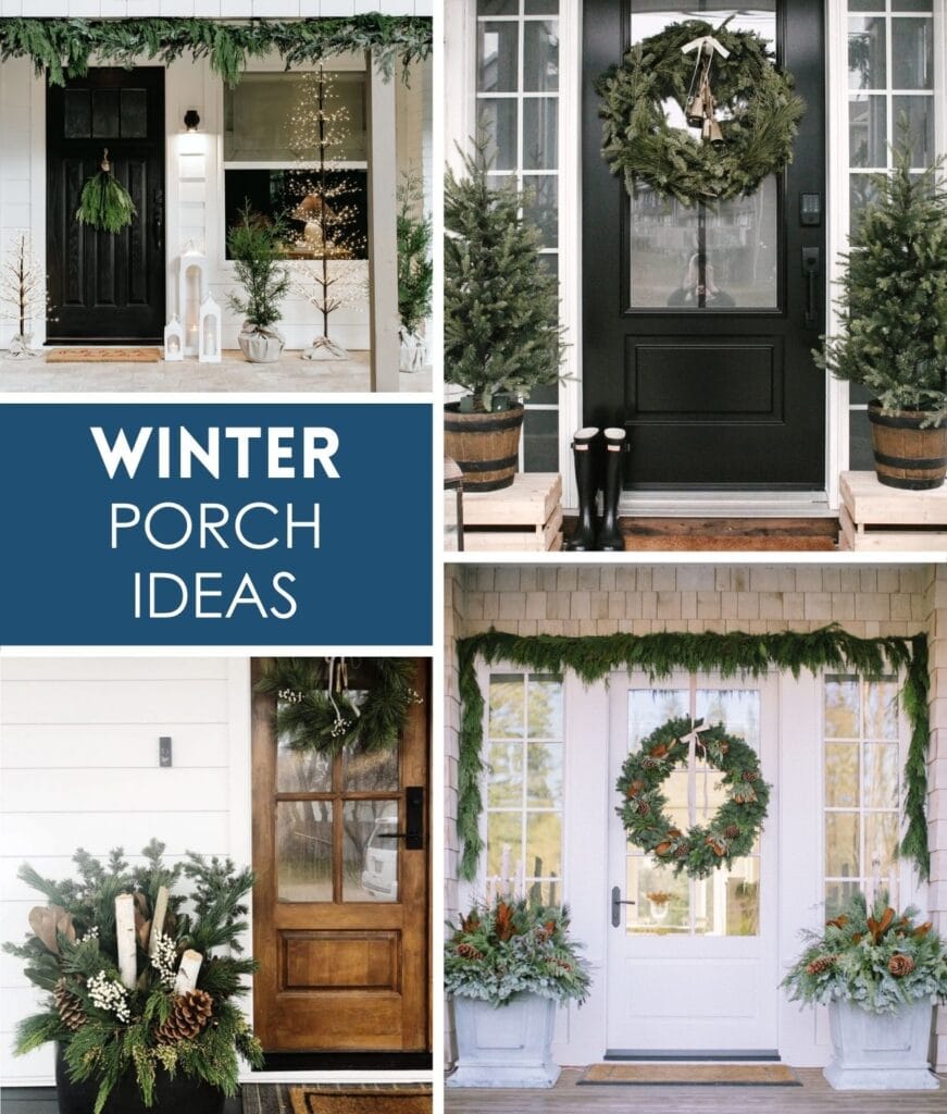 Winter Porch Ideas | A Blissful Nest