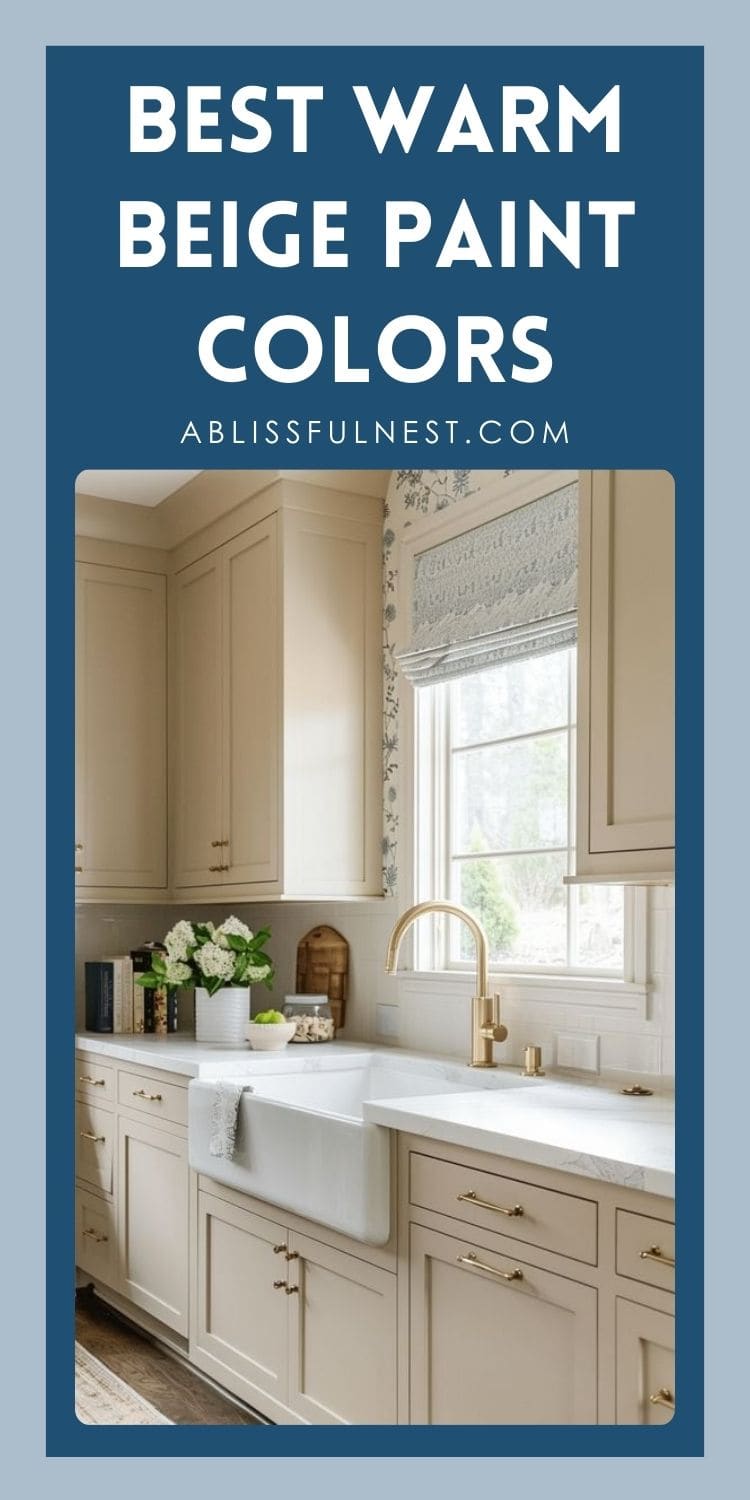 Best Warm Beige Paint Colors | A Blissful Nest