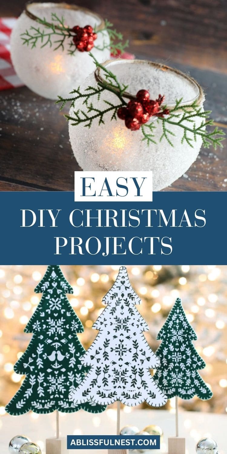 Easy Diy Christmas Projects A Blissful Nest