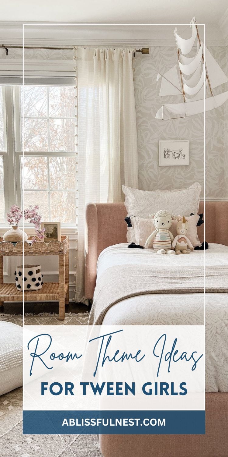 Room Theme Ideas For Tween Girls | A Blissful Nest