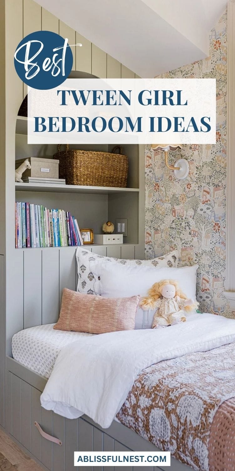 Tween Girl Bedroom Ideas | A Blissful Nest