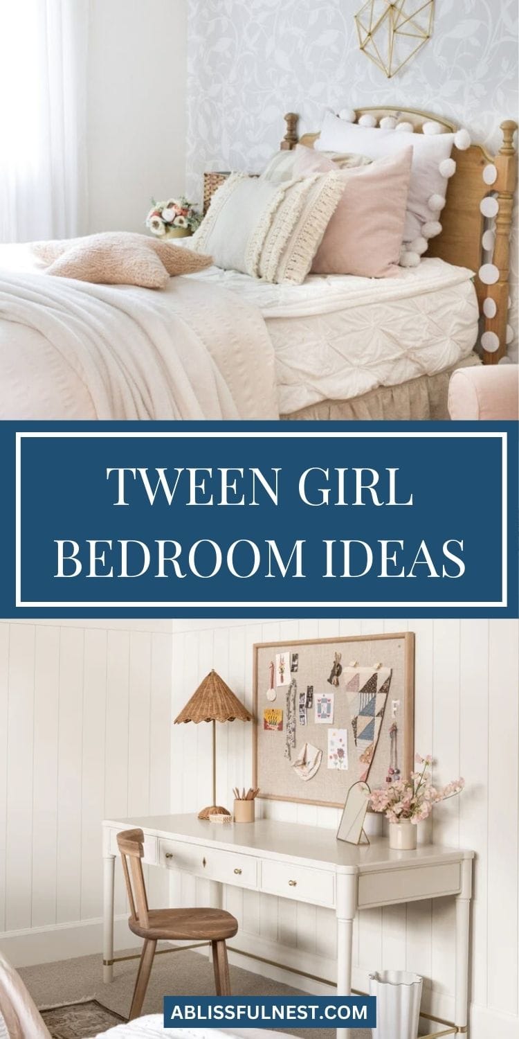 Tween Girl Bedroom Ideas | A Blissful Nest