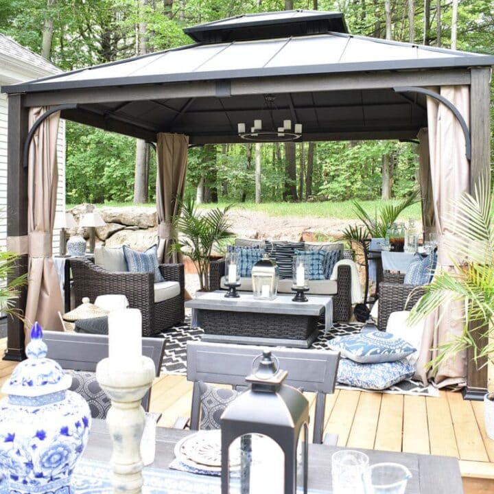 Image for Gazebo With Soft Curtains & Cozy Seating