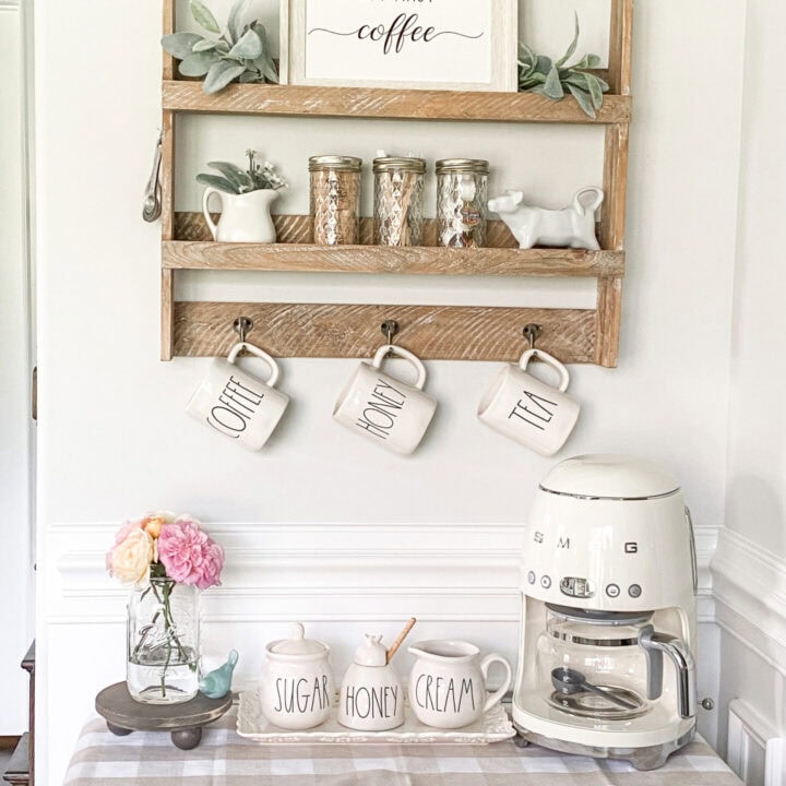 Image for "But First, Coffee" Sign & Cute Jars