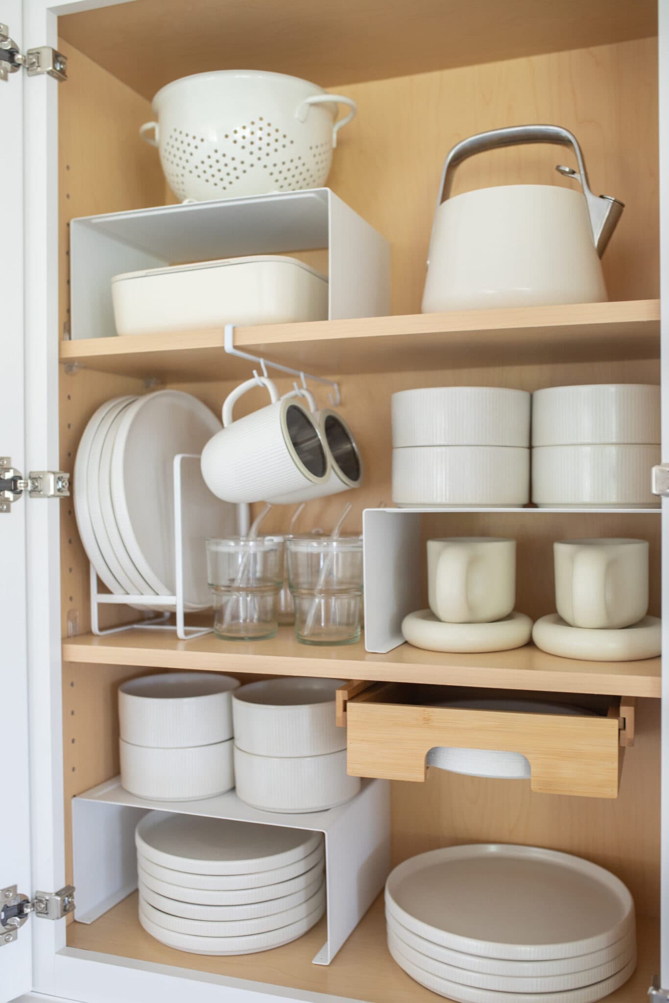 How To Organize A Kitchen Cabinet | A Blissful Nest