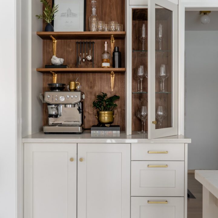 Image for Rich Wood Accents & Brass Details