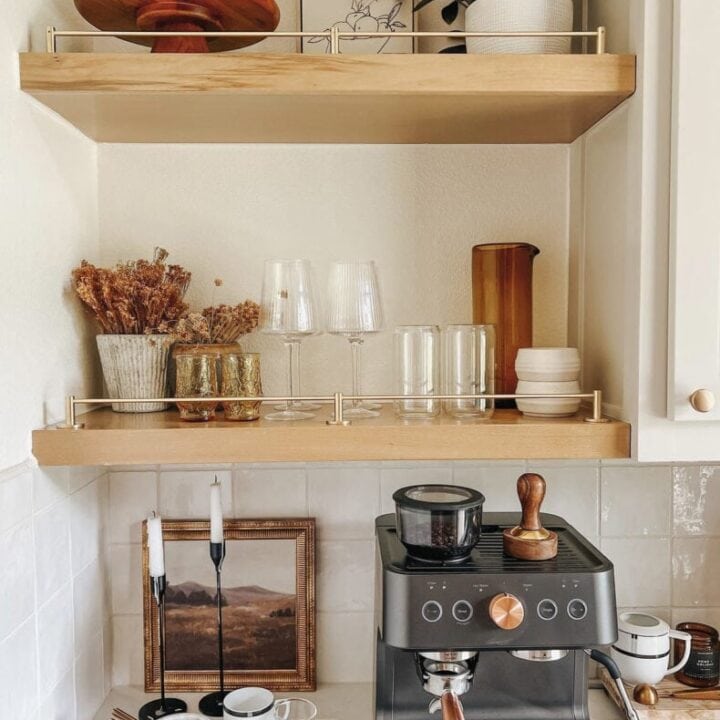 Image for White Cabinets & Brass Hardware