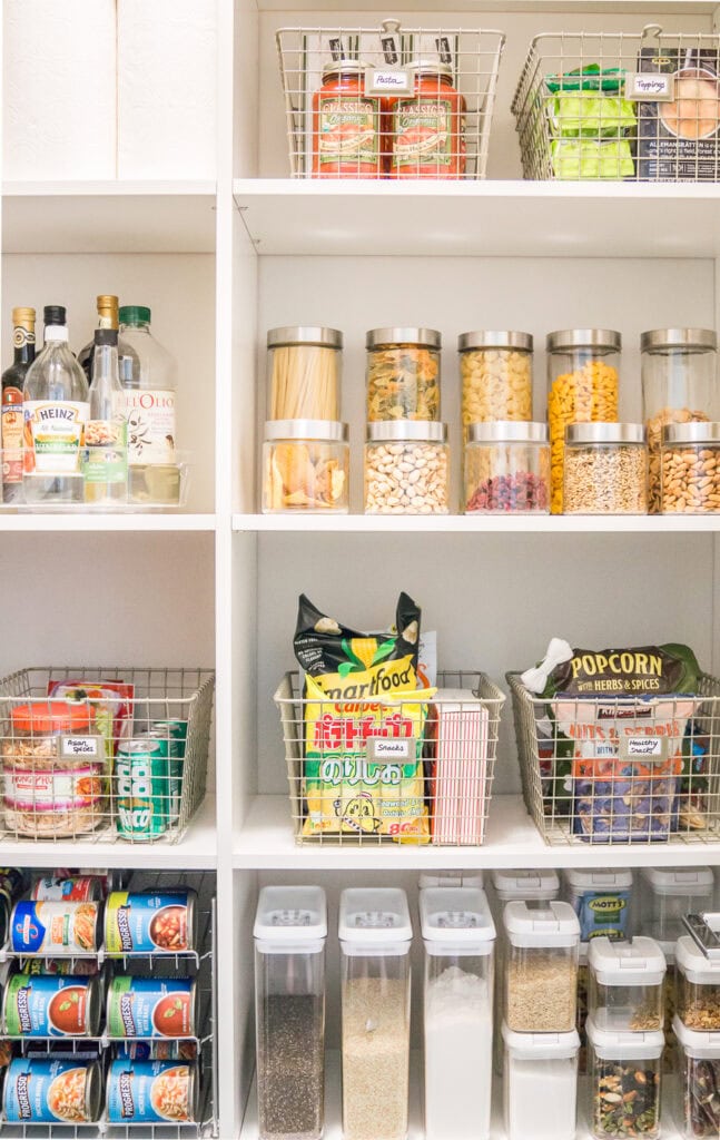 Snack Organizer Ideas | A Blissful Nest