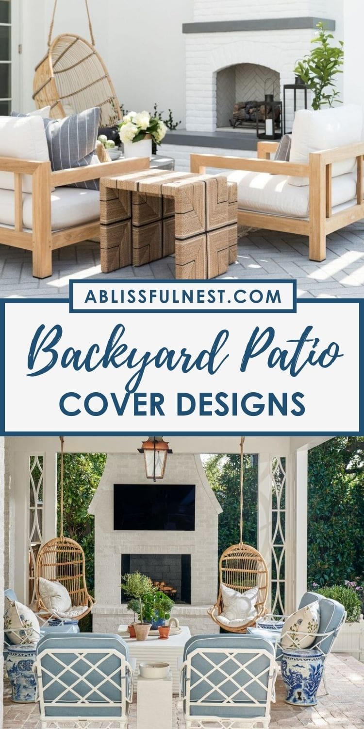 Backyard Patio Cover Designs | A Blissful Nest