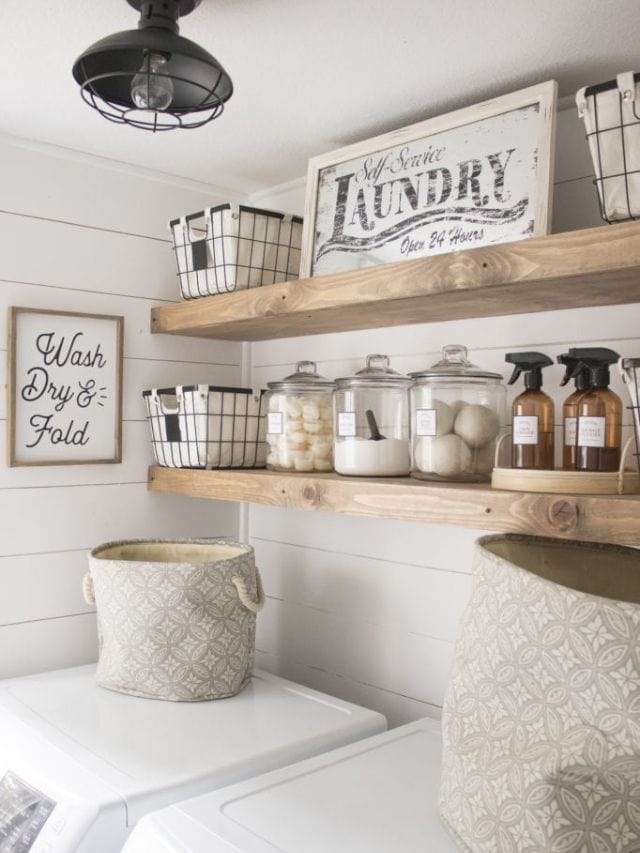 Laundry Room Organization Ideas - Cover
