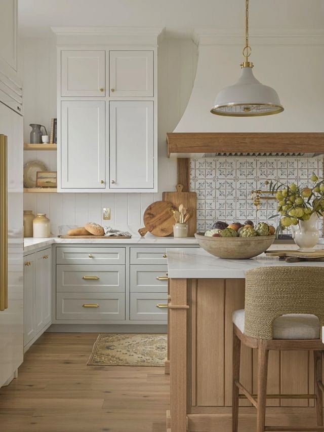 Modern Farmhouse Cabinet Colors- Cover